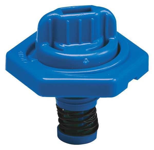 Trico Breather Vent, HDPE, 1.50 in. H, Blue 24013