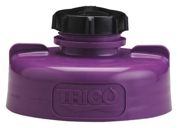 Trico Storage Lid, HDPE, 3.25 in. H, Purple 34436