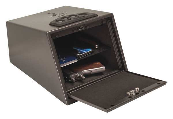 Liberty Safe Handgun Vault, 13.9 lb, Not Rated Fire Rating HD-300