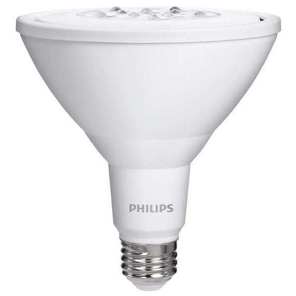 Signify LED Lamp, PAR38, 11W, 3000K, 25deg., E26 457993