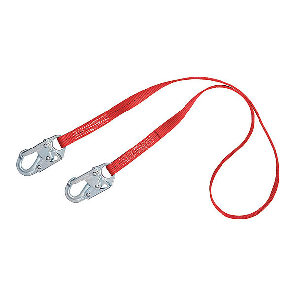 3M Protecta Positioning Lanyard, 6 ft., Red 1385101
