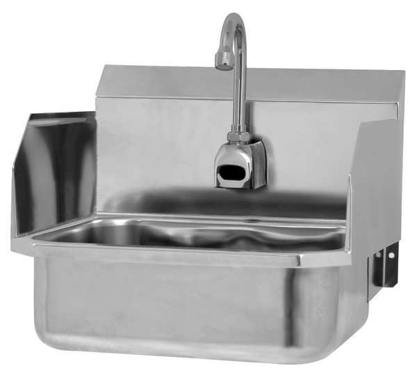 Sani-Lav Hand Sink, 16 In. L, 15-1/4 In. W, 13 In. H ES2-607L