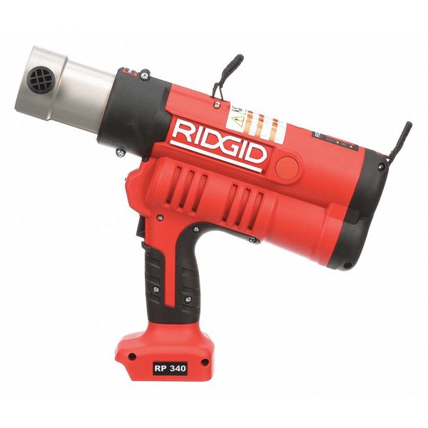 Ridgid Pressing Tool, 1/2 to 2, 18V, 7200 Ram 44483