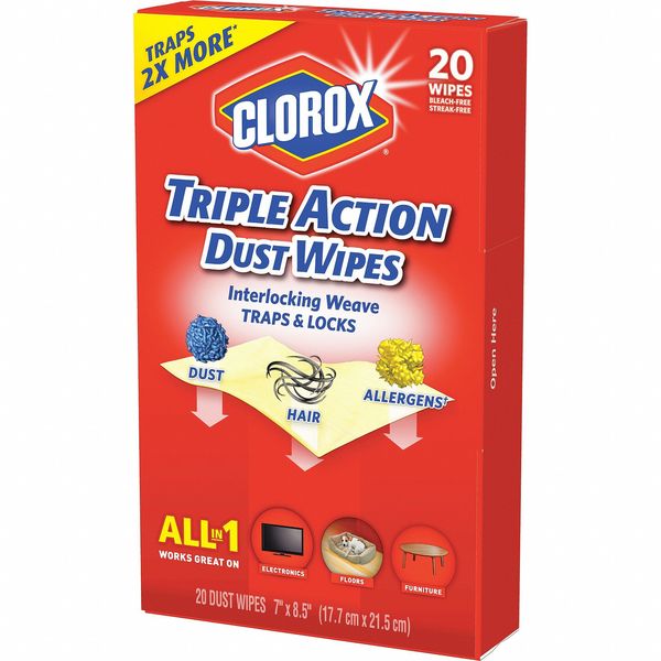 Clorox Disposable Dust Wipes, 20 Wipes 31313