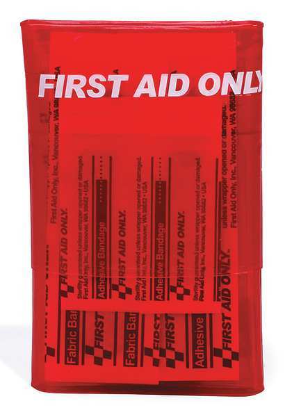 First Aid Only Bulk First Aid kit, PVC, 1 Person FAO-600