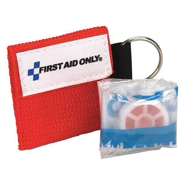 First Aid Only CPR Faceshield with Oneway Valve, 2 in. L M5092