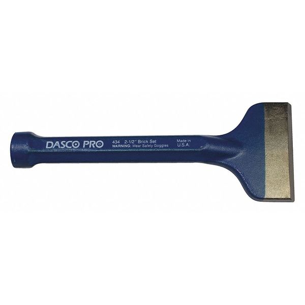 Dasco Pro Brick Chisel, 2-1/2" Tip x 7" L 434