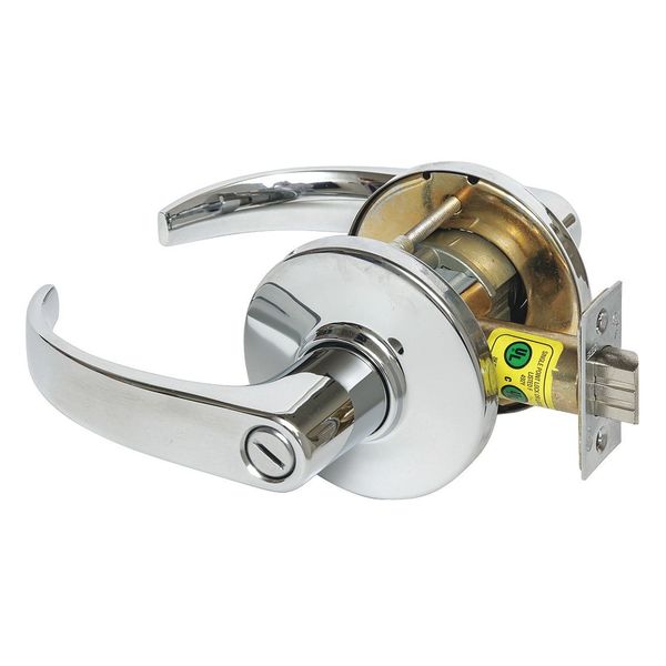 Stanley Security Lever Lockset, Mechanical, Privacy, Grd. 1 9K30L14DS3625