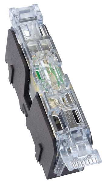 Eaton Bussmann Finger Safe Fuse Block, CC UL Class, 30A Amp Range, 600V AC/DC Volt Rating CVR-CCM-QC