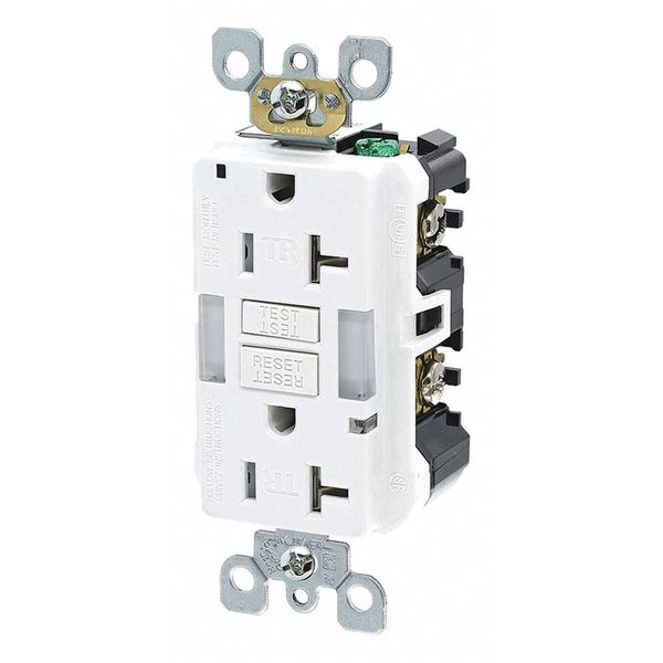 Leviton GFI Receptacle GFNL2-W