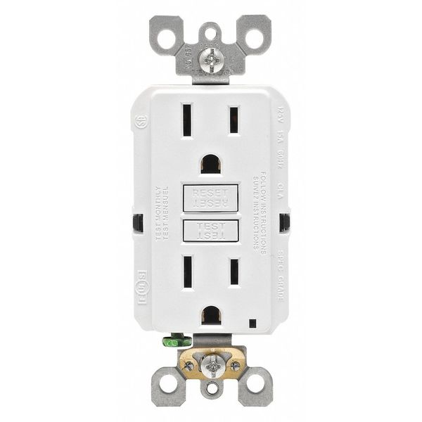 Leviton GFI Receptacle GFNT1-W