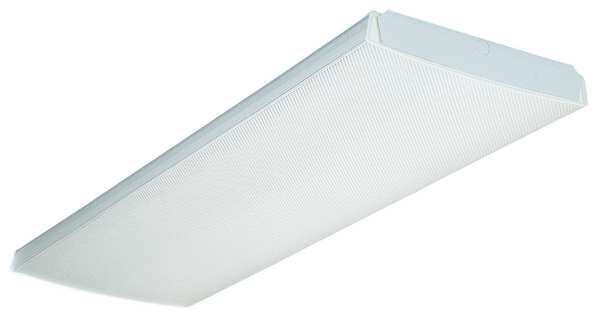 Lithonia Lighting Light Fixture, 112W, 120-277V, White LB 4 32 MVOLT 1/4 GEB10IS LP841