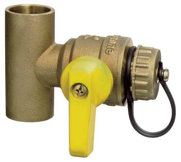 Webstone Boiler Drain Valve, 3/4 in., C x C 50673W