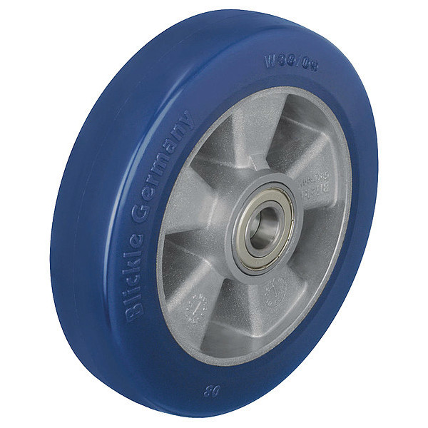 Zoro Select Wheel, Besthane Polyurethane, 5 in, 1000 lb ALBS 127/20K-BB0.5