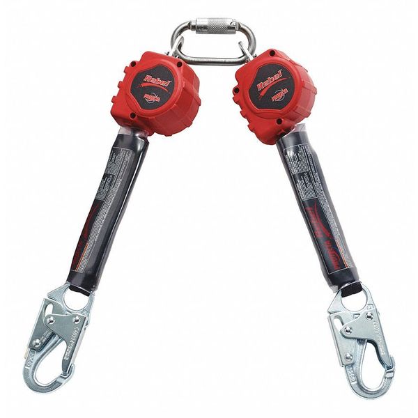 3M Protecta Self Retracting Lifeline, 6 ft., Red 3100412