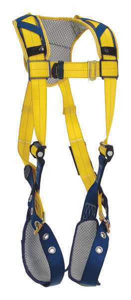 3M Dbi-Sala Full Body Harness, S, Polyester 1100745