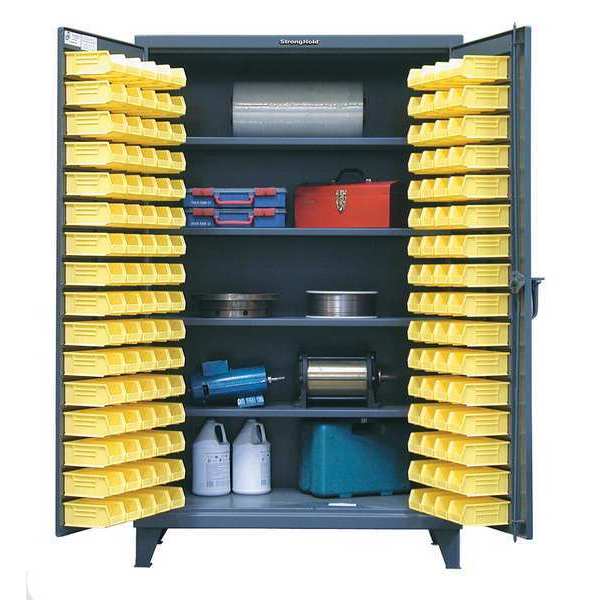 Strong Hold Super Duty Bin Cabinet, 48 in W, 78 in H, 24" D, 0 Bins 46-BS-244/1