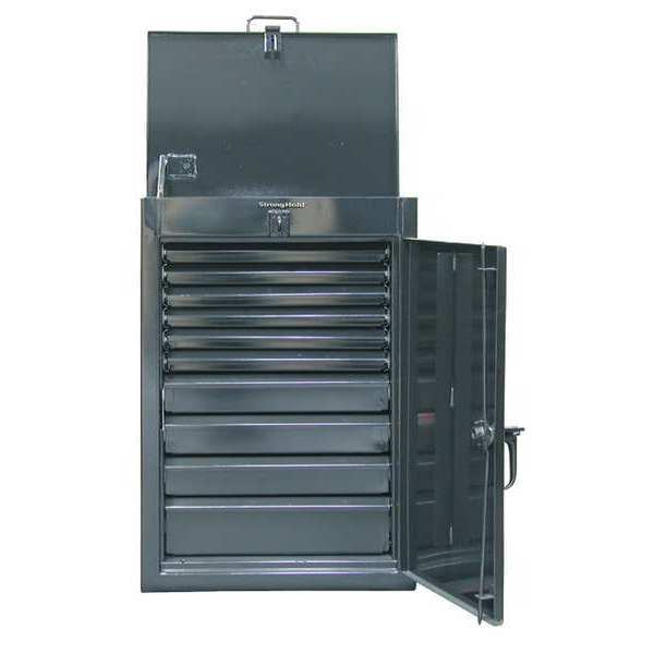 Strong Hold 12 ga. Steel Storage Cabinet, 28 in W, 40 in H 2.43-4LT-200-10DB