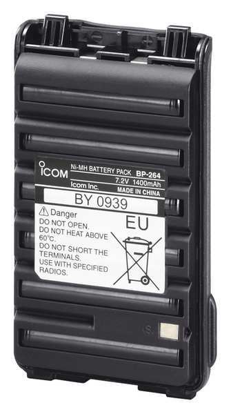 Icom Battery Case, For V80, NiMH, 7.2V BP264