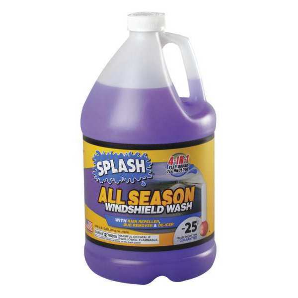 Splash 1 gal Windshield Washer/De-Bug/De-Icer/Water Repellent Plastic Bottle 234192-T35