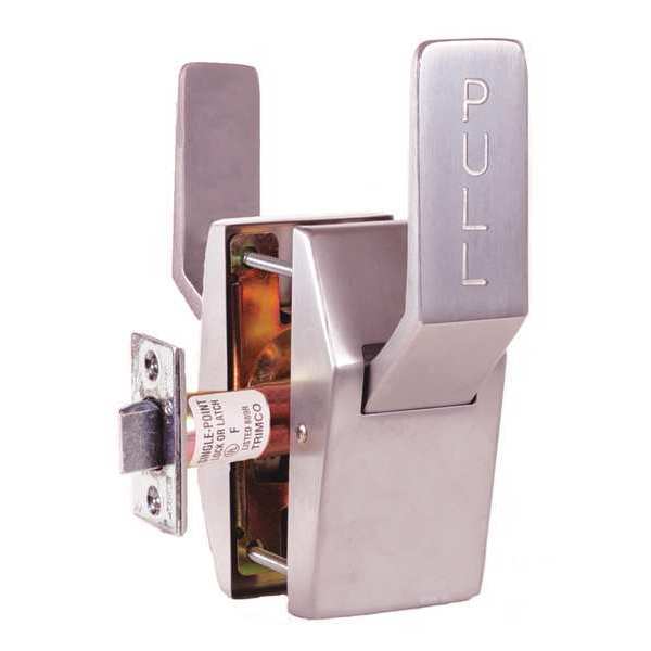 Trimco Quiet Push-Pull Latch, Vertical Mounting 1563APRH-2-52.710CU