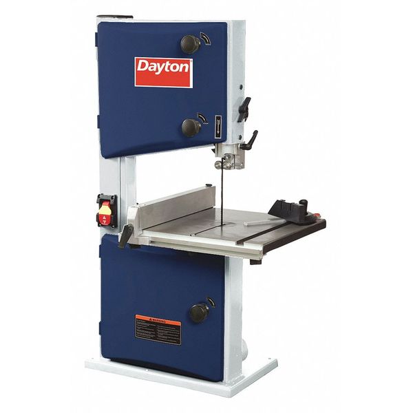 Dayton Band Saw, 4-5/8" x 9-5/8" Rectangle, 4-5/8" Round, 4 5/8 in Square, 120VAC V, 1/3 HP 400H59