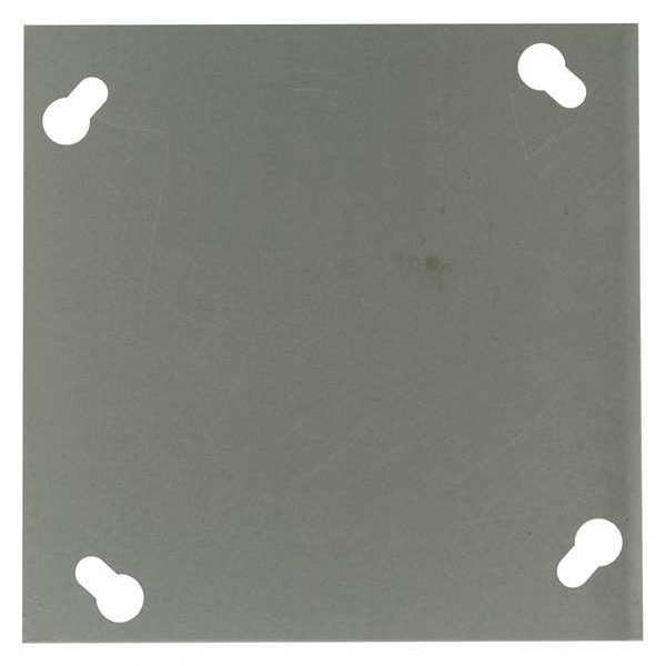 Zurn Drain Cover, Silver, 24 ga., Square, 9" H Z499S-9