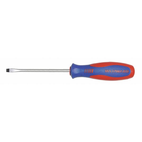 Westward General Purpose Slotted Screwdriver 1/8 in Round 401M42