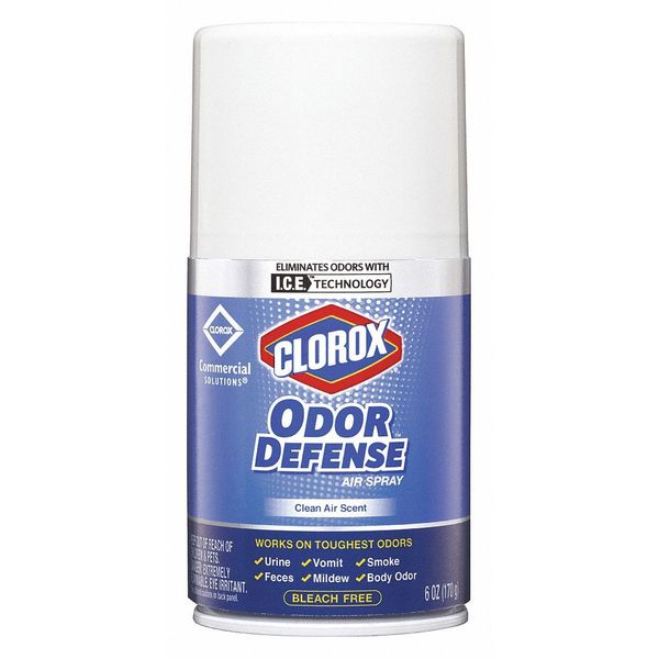 Clorox Odor Eliminator, 6 oz., Aerosol Can, PK12 31710