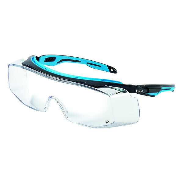 Bolle Safety Safety Glasses, Clear Polycarbonate Lens, Anti-Fog ; Anti-Static ; Anti-Scratch 40306