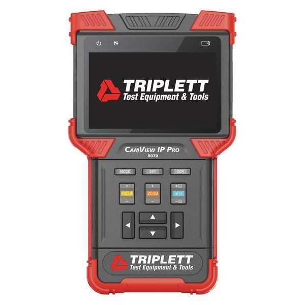 Triplett Video Monitor, Heavy Duty Plastic CamView IP PRO
