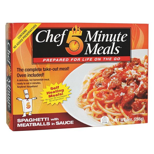 Chef Minute Meals Food Ration Packet, 9 oz., 1 Course FMM1004