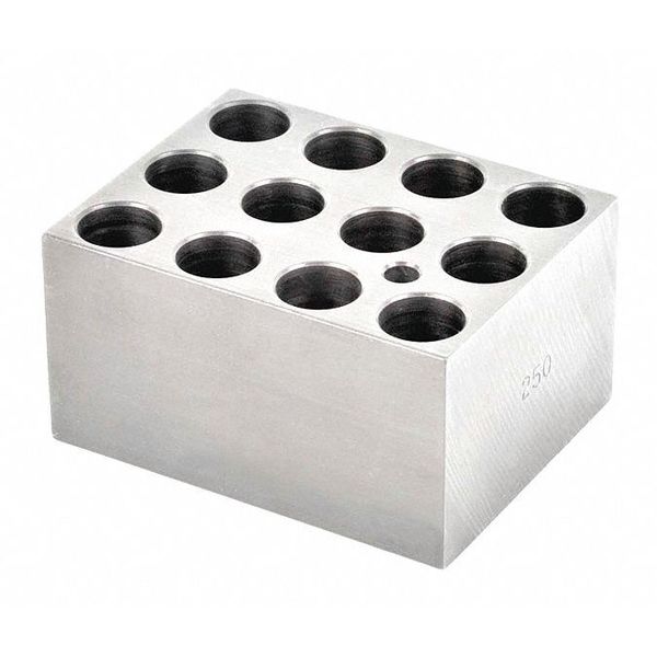 Ohaus Modular Block, Aluminum, 1.1"H, 1.9"W, 2.8"D 30400172