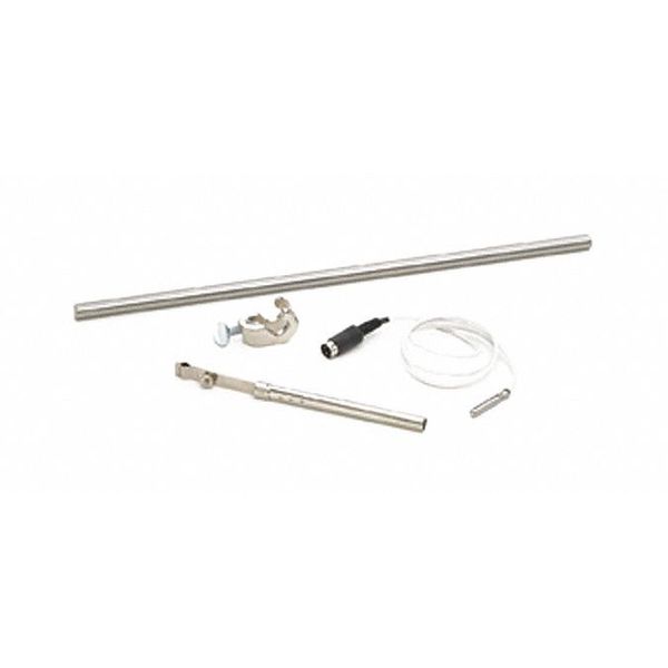 Ohaus Probe Kit, Stainless Steel, 0.50"D, 18.0"H 30400246