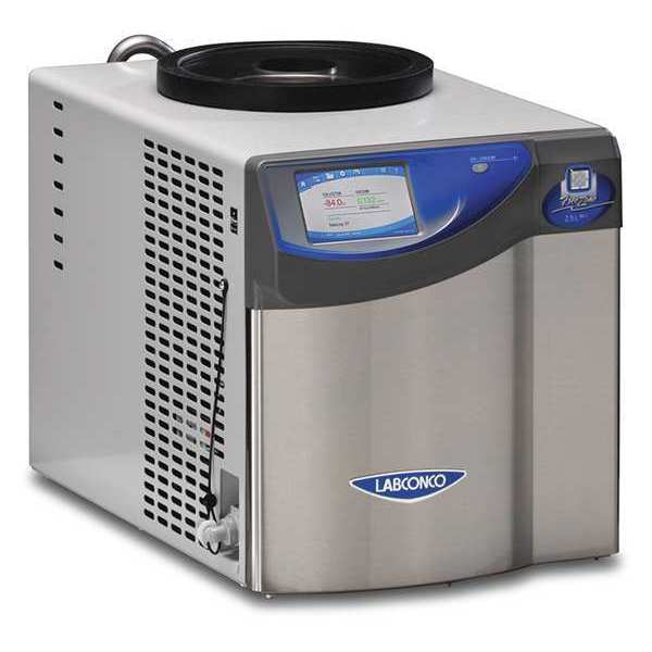 Labconco Freeze Dryer, 230V, 2.5L Capacity, 2-5/16HP 710201050