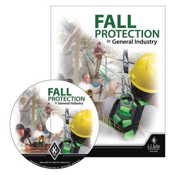 Jj Keller DVD, Fall Safety, 15 min. 50535