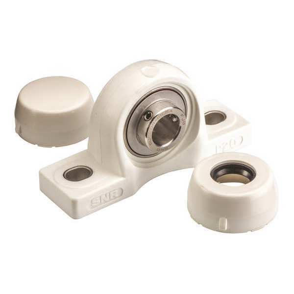 Ntn Pillow Block Bearing, 1-1/4" Bore, PBT/SS SUCPPL207-20CCFG1