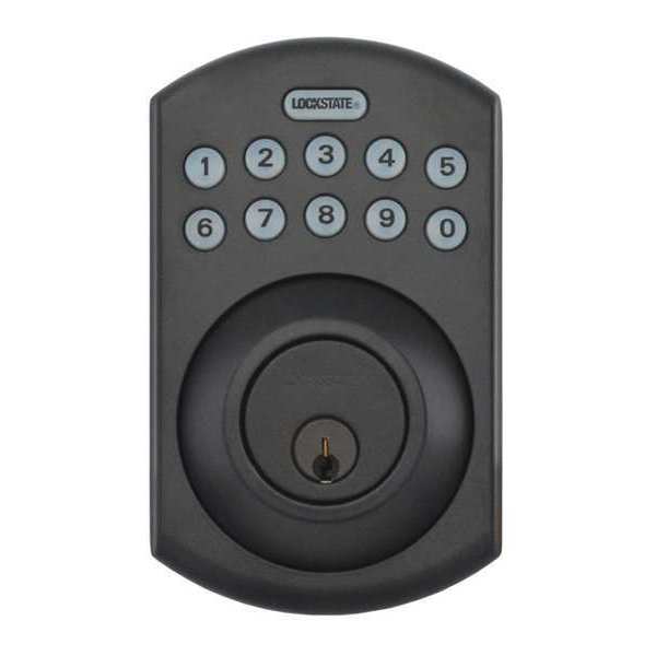 Lockstate Electronic Keyless Lock, DB550 Series LS-DB550-RB