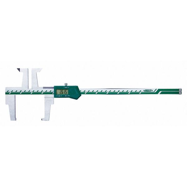 Insize Digital Caliper, SS, 0-12"/0-300mm Range 1168-300A