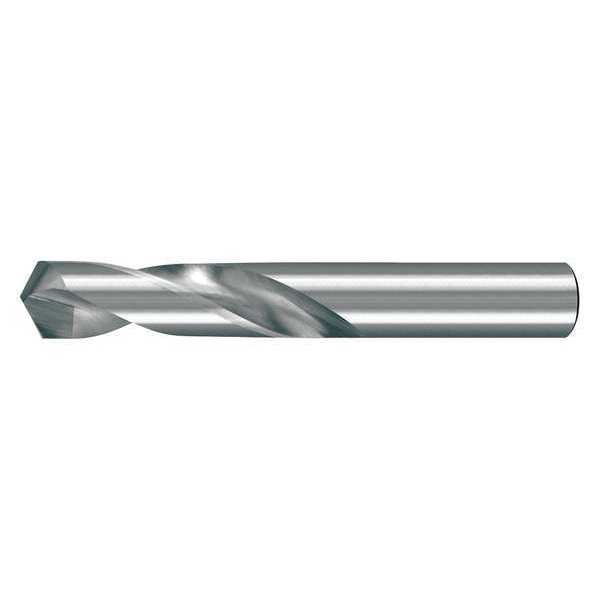 Zoro Select Screw Machine Drill Bit, 5/32 in Size, 118  Degrees Point Angle, Carbide-Tipped, Uncoated Finish 11001562