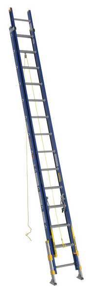 Werner 28 ft Fiberglass Extension Ladder, 300 lb Load Capacity D8228-2EQ