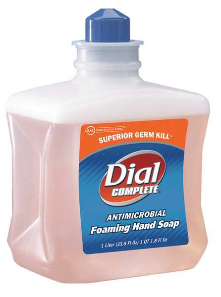 Dial 1L Foam Hand Soap Refill Cartridge, 6 PK 00162