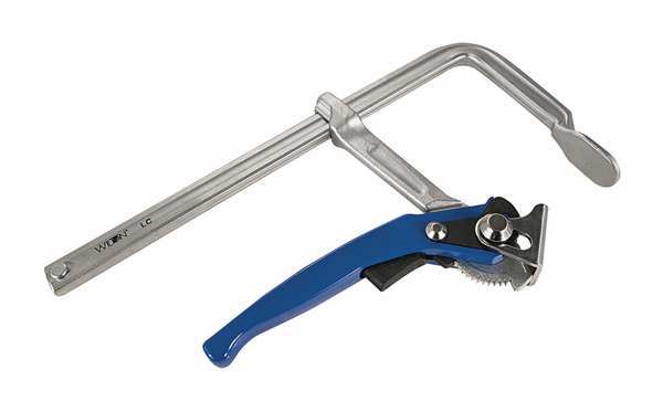 Wilton 8 in Bar Clamp, Aluminum Handle and 4 in Throat Depth 86810