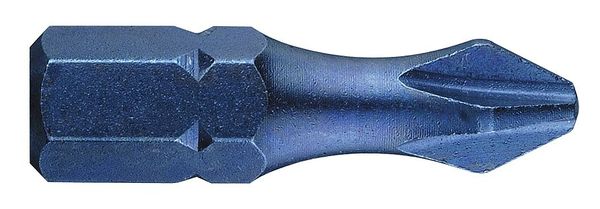 Westward Torsion Bit, SAE, 1/4", Hex, #2, 1", PK50 41D607