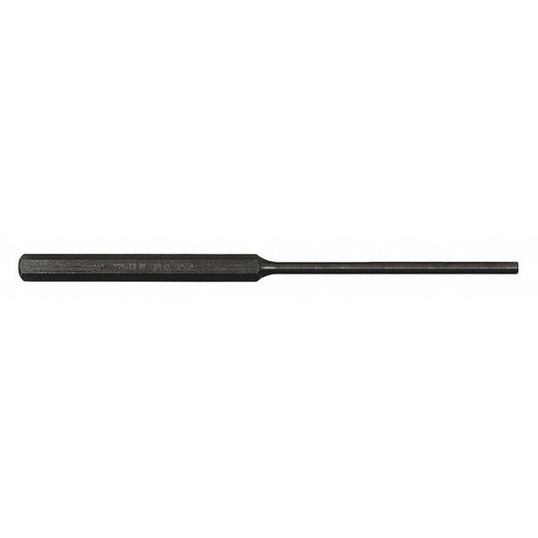 Mayhew Pro Pin Punch, 8in L, 3/16in Tip, Steel, BO 21501