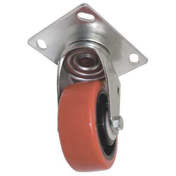 Genie Swivel Caster, Red, 4 in. x 1-1/2 in. 57734GT