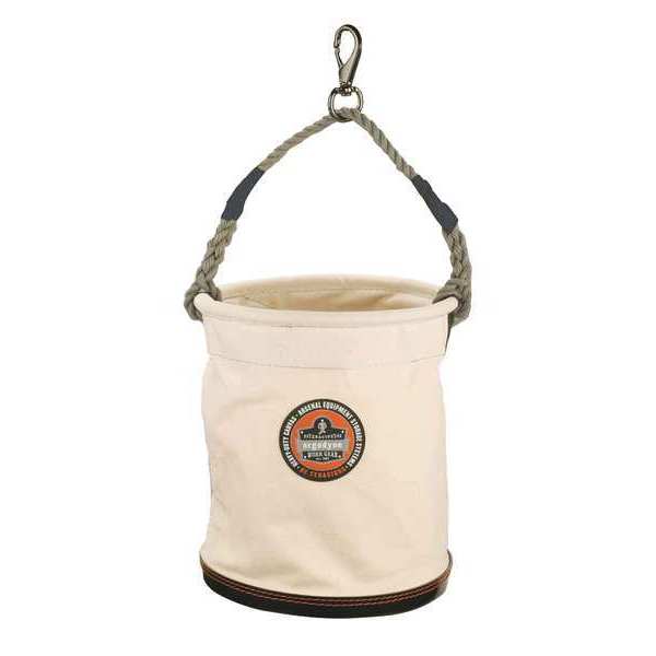 Arsenal By Ergodyne Bucket Tool Organizer, White, PP Rope: Plastic; 18oz Canvas; Nylon 5743