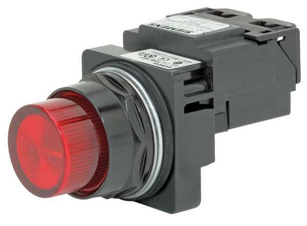 Siemens Pilot Light, Red, 30mm US2:52BL4D2