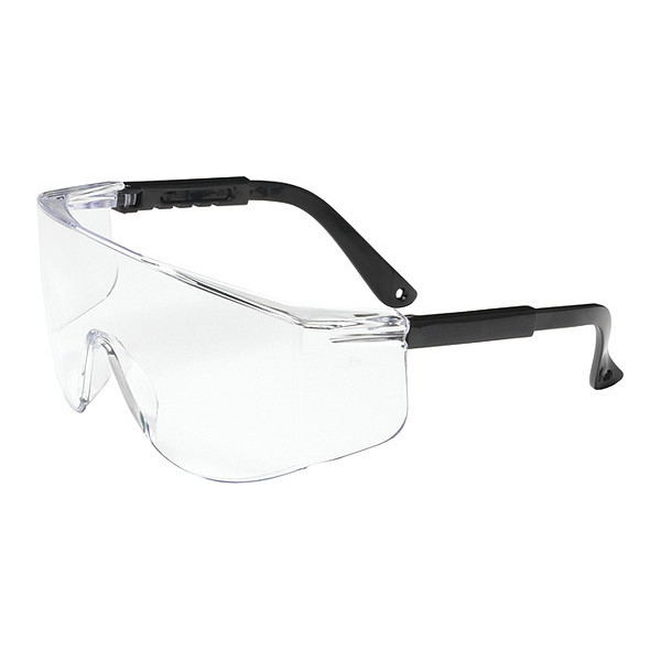 Bouton Optical Safety Glasses, Clear Uncoated 250-03-0080