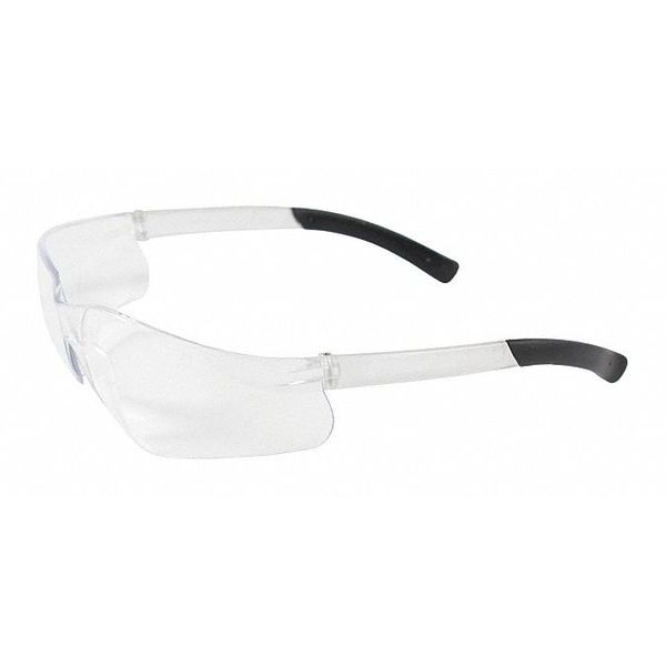 Bouton Optical Safety Glasses, Clear Uncoated 250-06-0080